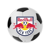 New York Red Bulls: Soccer Ball - Edge Glow Lighted Wall Sign, MSNYRB-150-51