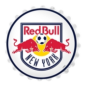 New York Red Bulls: Bottle Cap Wall Light, MSNYRB-215-01