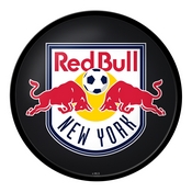 New York Red Bulls: Modern Disc Wall Sign, MSNYRB-230-01
