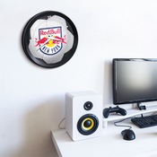 New York Red Bulls: Soccer Ball - Ribbed Frame Wall Clock, MSNYRB-530-51