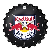 New York Red Bulls: Bottle Cap Wall Clock, MSNYRB-540-01