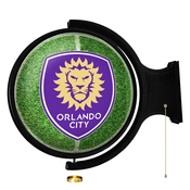 Orlando City: Pitch - Original Round Rotating Lighted Wall Sign, MSORLA-115-02
