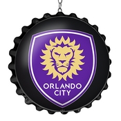 Orlando City: Bottle Cap Dangler, MSORLA-220-01