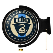 Philadelphia Union: Original Round Rotating Lighted Wall Sign, MSPHIL-115-01