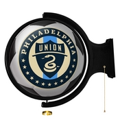 Philadelphia Union: Soccer Ball - Original Round Rotating Lighted Wall Sign, MSPHIL-115-51