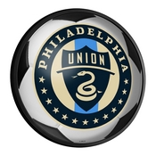 Philadelphia Union: Soccer - Round Slimline Lighted Wall Sign, MSPHIL-130-51