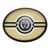Philadelphia Union: Oval Slimline Lighted Wall Sign, FNB-MSPHIL-140-01A