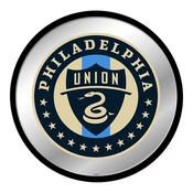 Philadelphia Union: Modern Disc Mirrored Wall Sign, MSPHIL-235-01