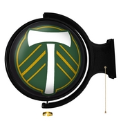 Portland Timbers: Original Round Rotating Lighted Wall Sign, MSPORT-115-01