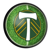 Portland Timbers: Pitch - Round Slimline Lighted Wall Sign, MSPORT-130-02