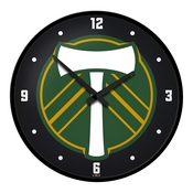 Portland Timbers: Modern Disc Wall Clock, MSPORT-510-01