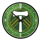 Portland Timbers: Pitch - Modern Disc Wall Clock, MSPORT-510-02