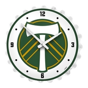 Portland Timbers: Bottle Cap Lighted Wall Clock, MSPORT-545-01