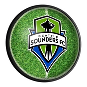 Seattle Sounders: Pitch - Round Slimline Lighted Wall Sign, MSSEAT-130-02