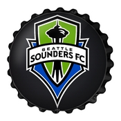 Seattle Sounders: Bottle Cap Wall Sign, MSSEAT-210-01