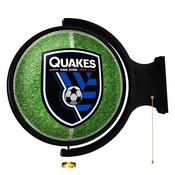 San Jose Earthquakes: Pitch - Original Round Rotating Lighted Wall Sign, MSSJSE-115-02