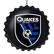 San Jose Earthquakes: Bottle Cap Dangler, MSSJSE-220-01