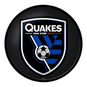 San Jose Earthquakes: Modern Disc Wall Sign, MSSJSE-230-01