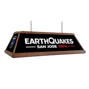 San Jose Earthquakes: Premium Wood Pool Table Light, FNB-MSSJSE-330-01A
