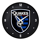 San Jose Earthquakes: Modern Disc Wall Clock, MSSJSE-510-01