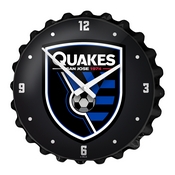 San Jose Earthquakes: Bottle Cap Wall Clock, MSSJSE-540-01