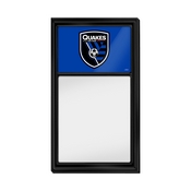 San Jose Earthquakes: Dry Erase Note Board, MSSJSE-610-01