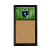 San Jose Earthquakes: Pitch - Cork Note Board, MSSJSE-640-02