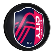 St. Louis CITYSC: Round Slimline Lighted Wall Sign, MSSTLC-130-01