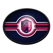St. Louis CITYSC: Oval Slimline Lighted Wall Sign, FNB-MSSTLC-140-01A