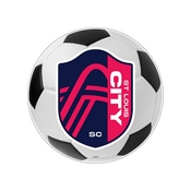 St. Louis CITYSC: Soccer Ball - Edge Glow Lighted Wall Sign, MSSTLC-150-51