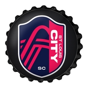 St. Louis CITYSC: Bottle Cap Wall Sign, MSSTLC-210-01
