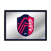 St. Louis CITYSC: Framed Mirrored Wall Sign, FNB-MSSTLC-265-01A