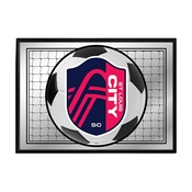 St. Louis CITYSC: Team Spirit - Framed Mirrored Wall Sign, FNB-MSSTLC-265-02