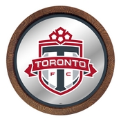 Toronto FC: Barrel Top Framed Mirror Mirrored Wall Sign, FNB-MSTORO-245-01A