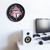 Toronto FC: Ribbed Frame Wall Clock, MSTORO-530-01