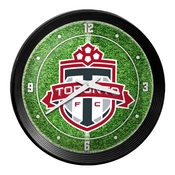 Toronto FC: Pitch - Ribbed Frame Wall Clock, MSTORO-530-02