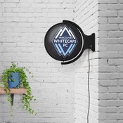 Vancouver Whitecaps FC: Original Round Rotating Lighted Wall Sign, MSVANC-115-01
