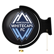 Vancouver Whitecaps FC: Original Round Rotating Lighted Wall Sign, MSVANC-115-01