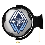 Vancouver Whitecaps FC: Soccer Ball - Original Round Rotating Lighted Wall Sign, MSVANC-115-51