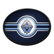 Vancouver Whitecaps FC: Oval Slimline Lighted Wall Sign, FNB-MSVANC-140-01A