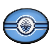 Vancouver Whitecaps FC: Oval Slimline Lighted Wall Sign, FNB-MSVANC-140-01A