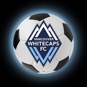Vancouver Whitecaps FC: Soccer Ball - Edge Glow Lighted Wall Sign, MSVANC-150-51