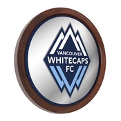 Vancouver Whitecaps FC: Barrel Top Framed Mirror Mirrored Wall Sign, FNB-MSVANC-245-01A