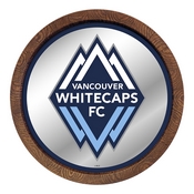 Vancouver Whitecaps FC: Barrel Top Framed Mirror Mirrored Wall Sign, FNB-MSVANC-245-01A