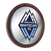 Vancouver Whitecaps FC: Barrel Top Framed Mirror Mirrored Wall Sign, FNB-MSVANC-245-01A