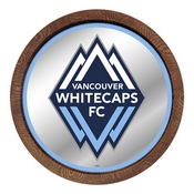Vancouver Whitecaps FC: Barrel Top Framed Mirror Mirrored Wall Sign, FNB-MSVANC-245-01A