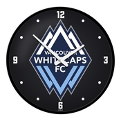 Vancouver Whitecaps FC: Modern Disc Wall Clock, MSVANC-510-01