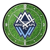 Vancouver Whitecaps FC: Pitch - Modern Disc Wall Clock, MSVANC-510-02