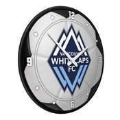 Vancouver Whitecaps FC: Soccer Ball - Modern Disc Wall Clock, MSVANC-510-51