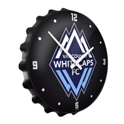 Vancouver Whitecaps FC: Bottle Cap Wall Clock, MSVANC-540-01